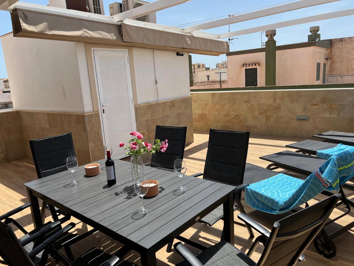 Luxury 190M2 Amplio Apartamento Moderno Con Terraza En La Azotea De 50M2 Junto A La Playa, En El Centro De Torre Del Mar, Malaga, Modern Large Apartment With 50M2 Roof Terrace By The Beach, Right In The Center Of Torre Del Mar, Malaga Luaran gambar